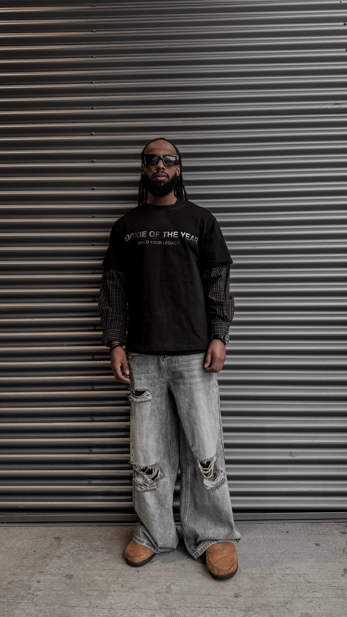 Riot Denim distressed jeans by Rookie of the Year, view 4