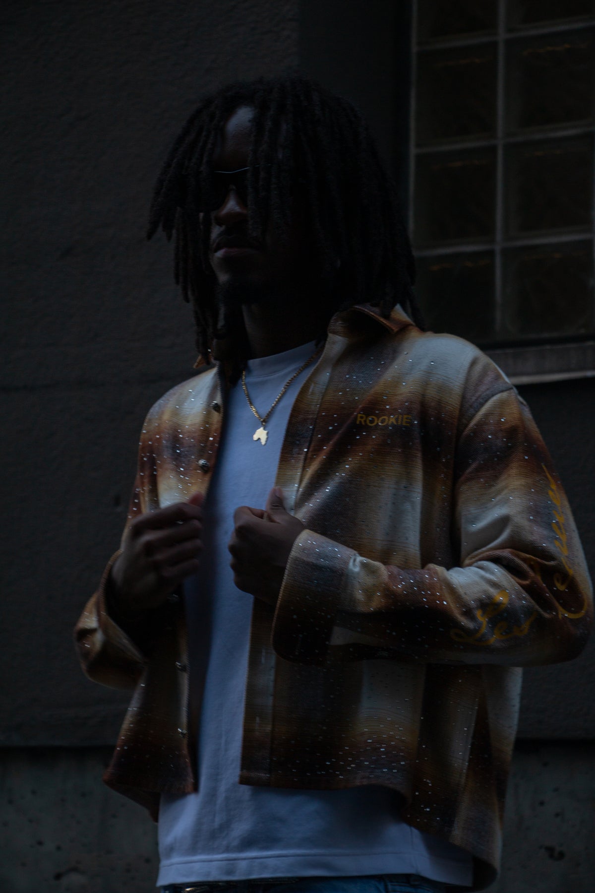 Iron Rust Iced Out Flannel by Rookie of the Year, view 3