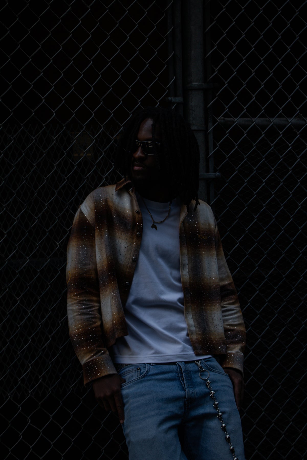 Iron Rust Iced Out Flannel by Rookie of the Year, view 7