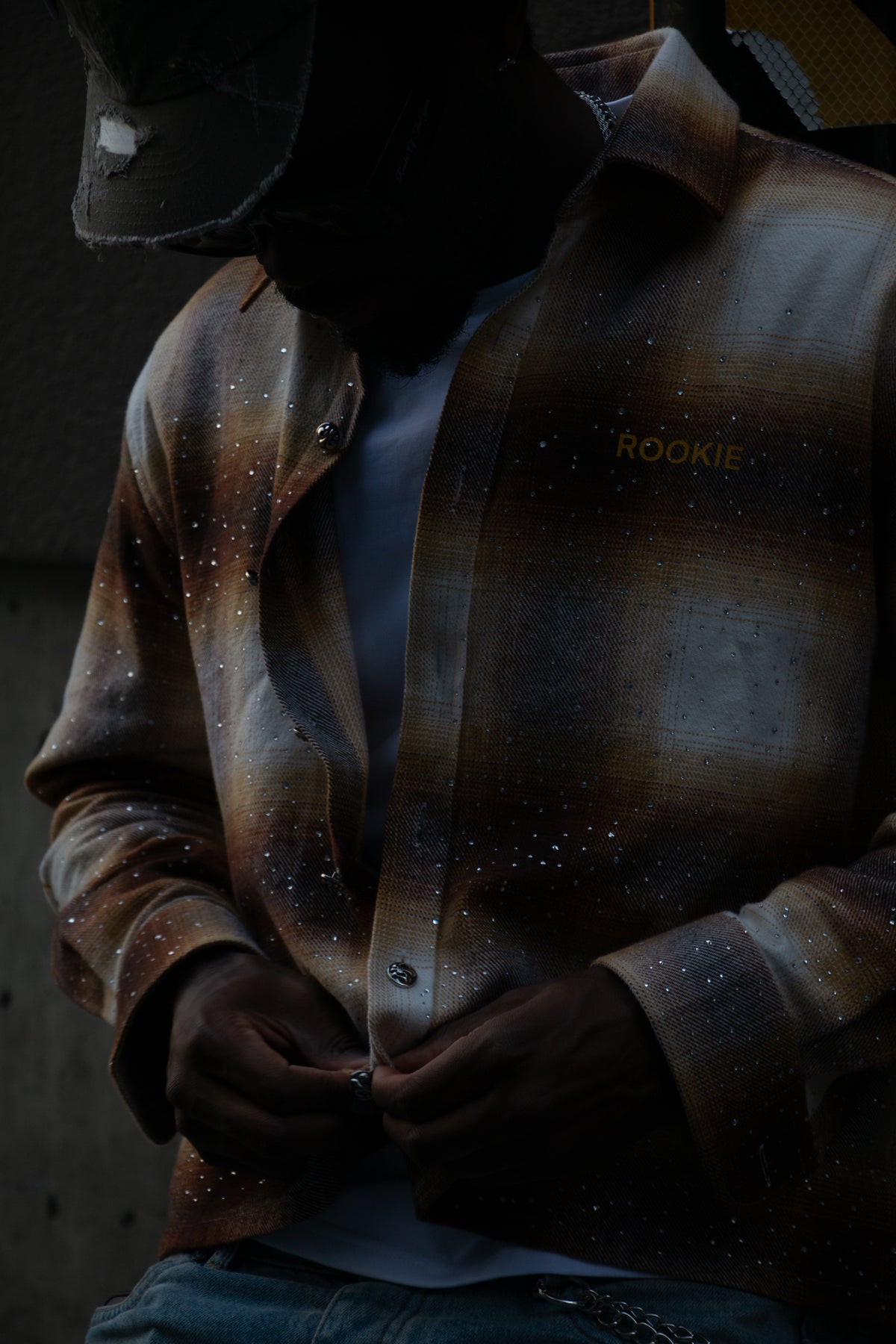Iron Rust Iced Out Flannel by Rookie of the Year, view 5