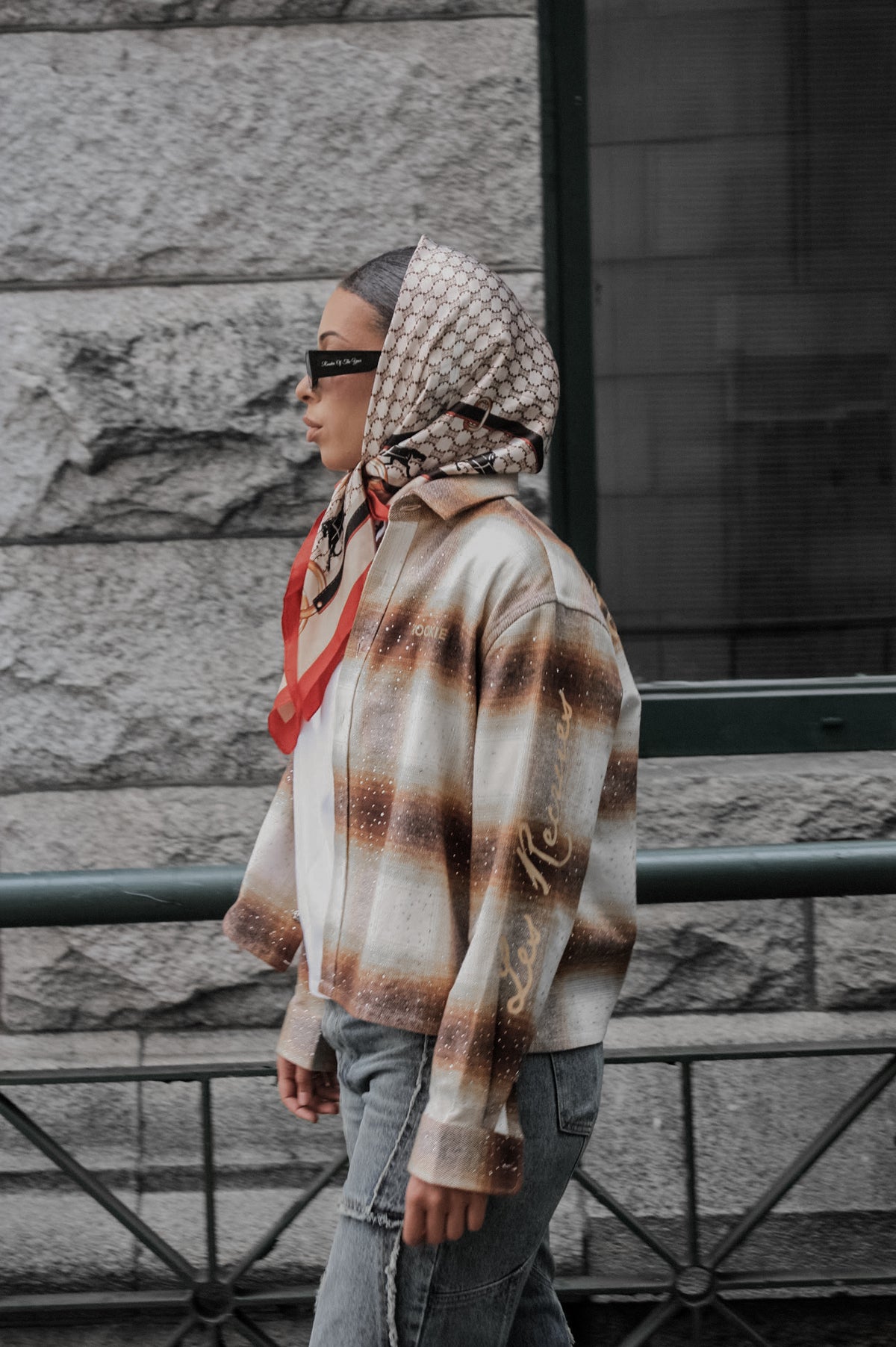 Iron Rust Iced Out Flannel by Rookie of the Year, view 6