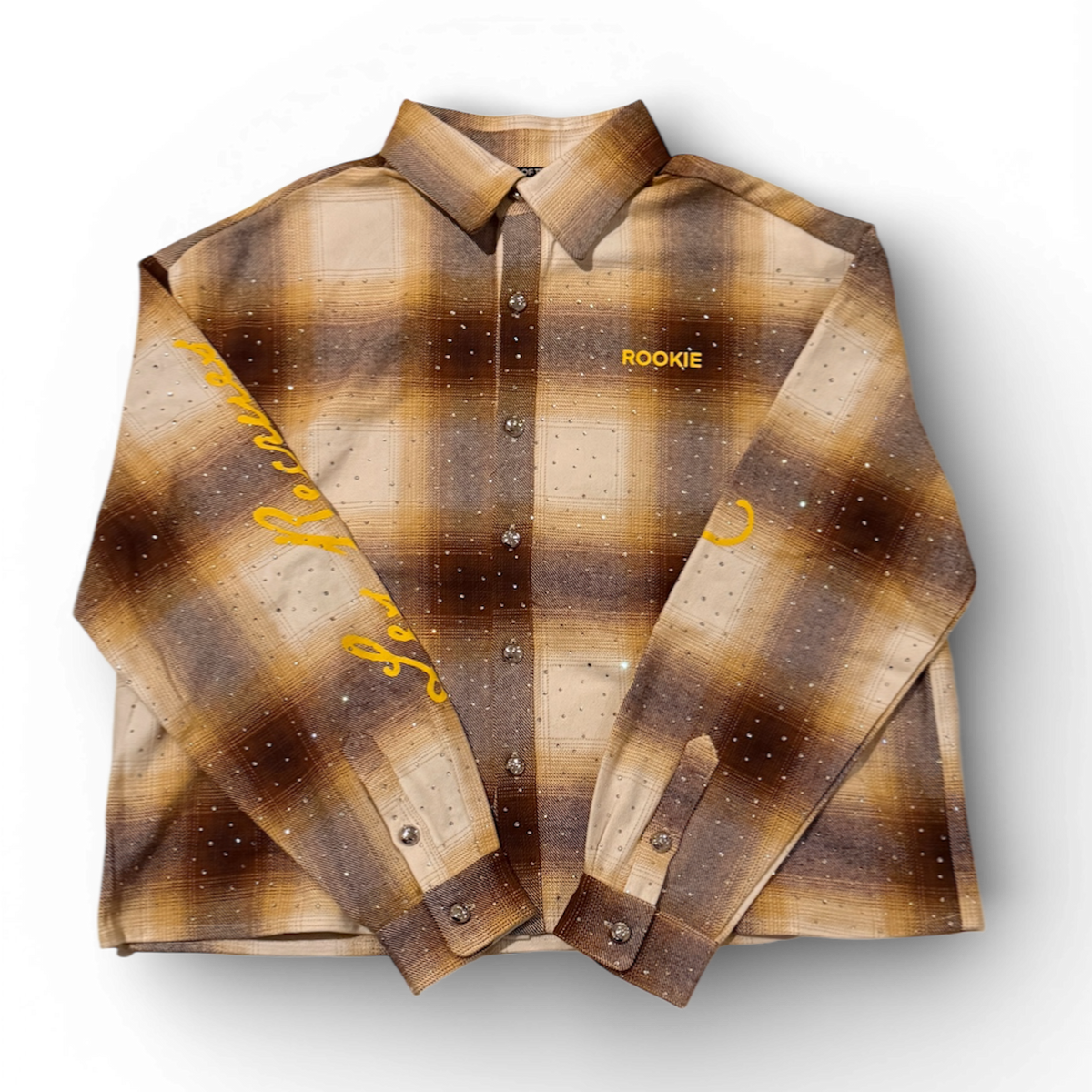 Iron Rust Iced Out Flannel by Rookie of the Year