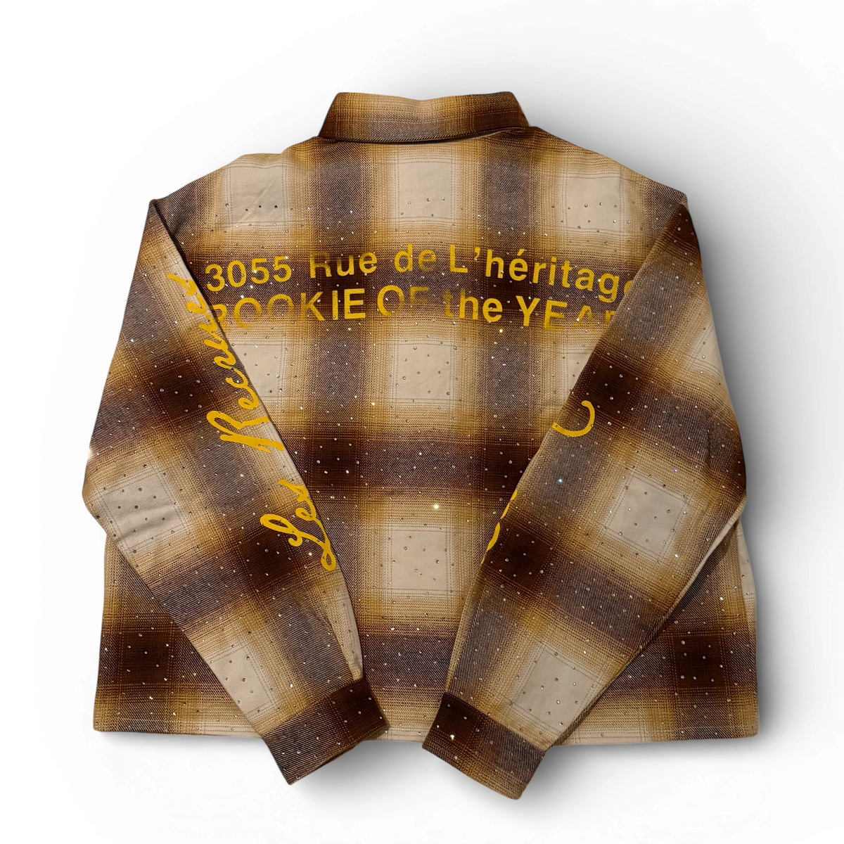 Iron Rust Iced Out Flannel by Rookie of the Year, view 2
